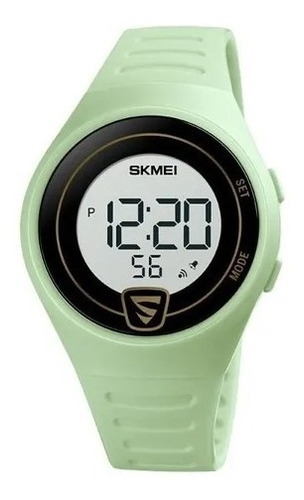 Reloj Skmei 1798 Mujer Moda Digital Sumergible Verde