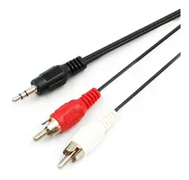 Comprar Cable Adaptador Rca Macho A Stereo 3.5mm Macho 1m Pack X 2