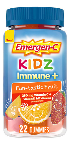 Emergen-c Kidz Immune+ Suplementos Dieteticos De Apoyo Inmun