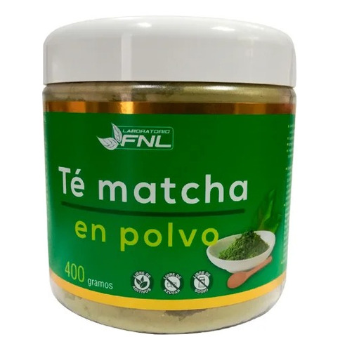 Oferta Té Verde Matcha  Polvo  400g Fnl Pote Té Japonés 