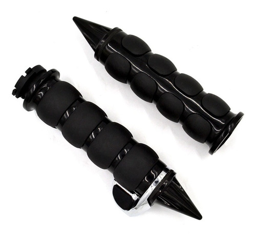 Puños Grips Con Descanso Para Moto Harley Yamaha Honda 1 In
