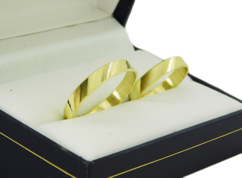 Alianzas Casamiento Oro 18k Cod: 9240 Joyeria Esponda