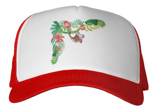 Gorra Mono Trepandose Arbol Hojas