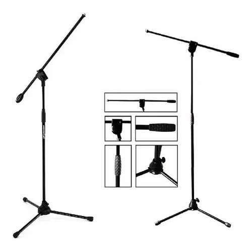 Pie De Micrófono Lexsen Ms 105a Playback