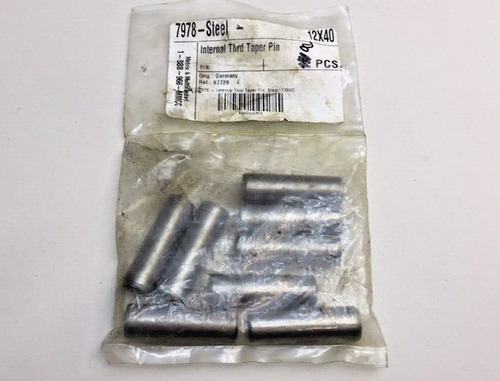 Metric Multistandard I008659 Threaded Taper Pin 12x4 Ccx