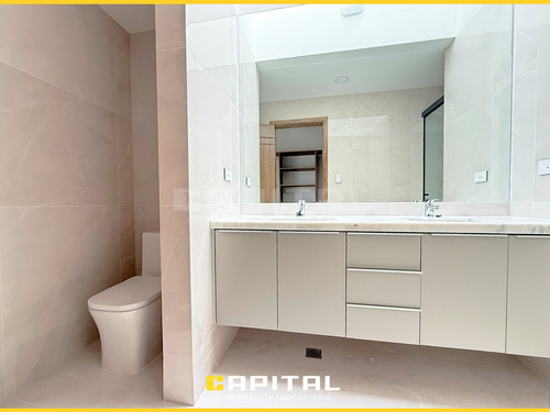 Moderna Y Linda Casa En Alquiler En El Urubó Condominio Turmalina 5