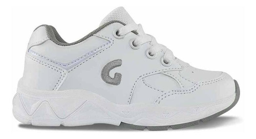 Imagen 2 de 8 de Tenis Colegiales Gomyschool C New Blanco Unisex Los Gomosos