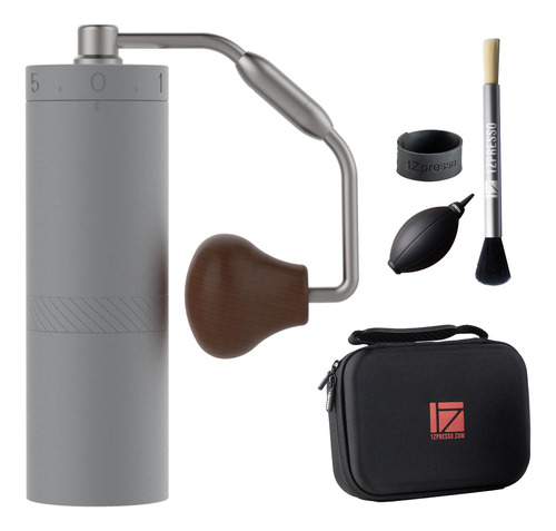 1zpresso X-ultra - Molinillo De Cafe Manual, Gris Espacial,