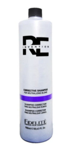 Silver Shampoo Matizador Corrector Fidelite X 900ml