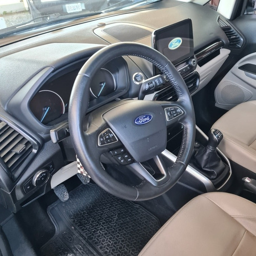 Imagen 4 de 15 de Ford Ecosport 2018 1.5 Titanium Cuero Negra Credito Pemuta