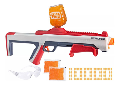 Nerf Pro Pistola Hidrogel Fire Raid Blaster 10000 Perlas