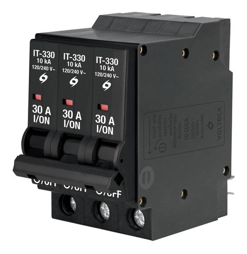 Interruptor 3 Polos 30 A, Volteck