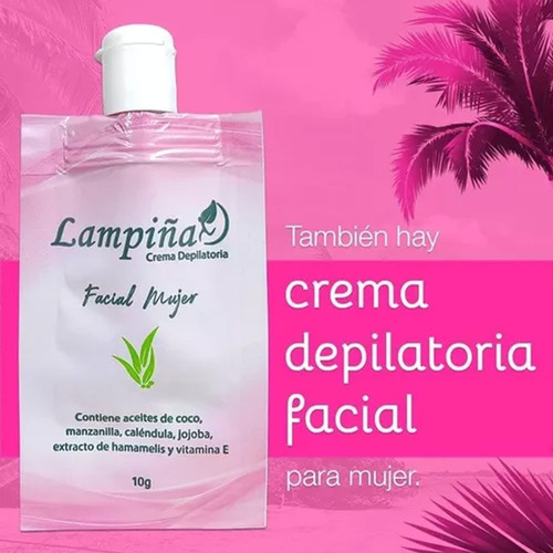 Crema Facial Para Rostro De Mujeres 15g Cejas Bigote Frente