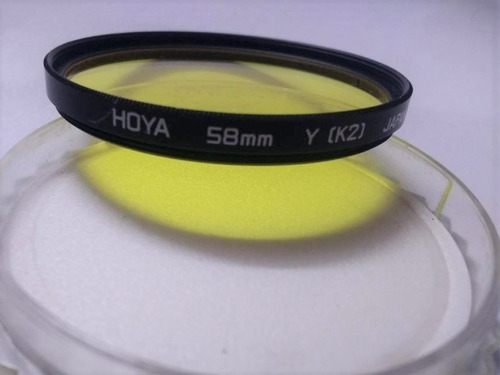 Filtro Hoya Amarillo Y2 58mm