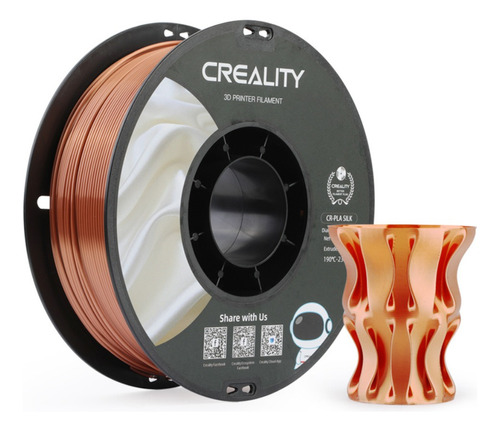 Filamento Impressora 3d Creality Pla Crsilk Várias Cores 1kg