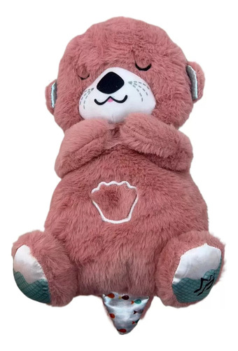 Nutria De Peluche Fisher-price, Con Sonido Y Luces Color Rosa