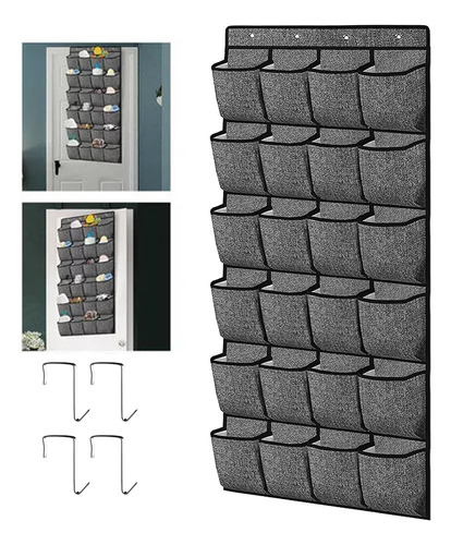 Para M Zapatero Para Colgar En La Puerta, 24 Compartimentos