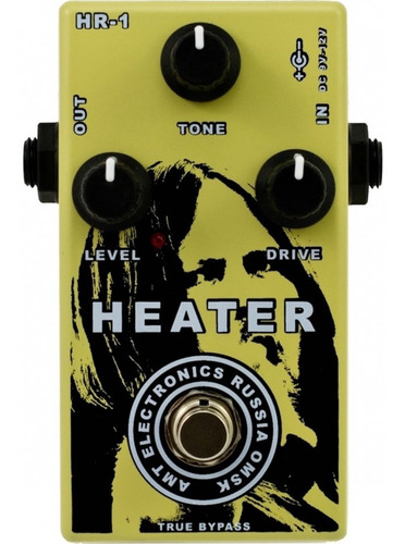 Amt Heater Hr-1 Pedal De Overdrive / Booster Para Guitarra