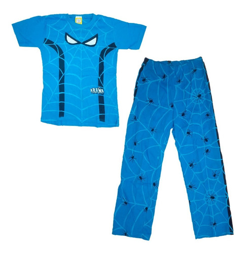 Pijamas Spiderman De Mono Cisco Kids