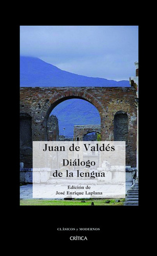 Libro Diálogo De La Lengua - De Valdes, Juan