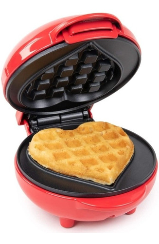 Nostalgia My Mini Heart Waffle Maker Waffles Forma Corazon