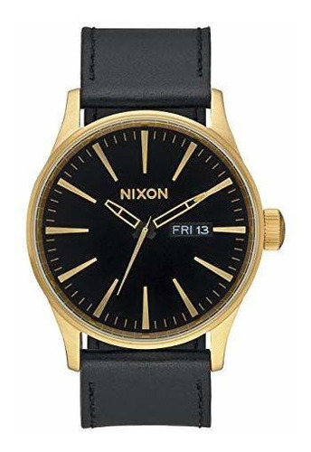 Nixon Centinela Reloj Clasico De Cuero Para Hombre