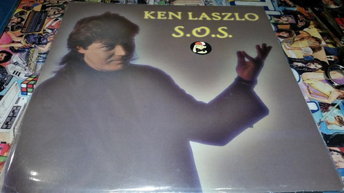 Ken Laszlo Sos Vinilo Maxi Italy Rareza Impecable 2013