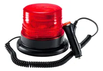 Comprar Baliza Giratoria Led 12v 24v Flash Seguridad Vial Azul Rojo