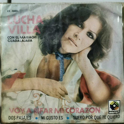 Disco 45 Rpm: Lucha Villa- Voy A Rifar Mi Corazon