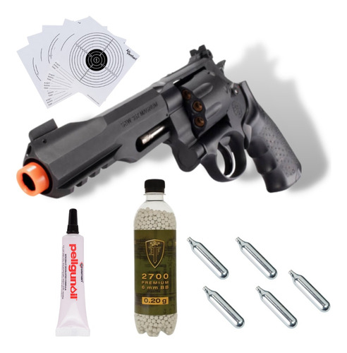 Paquete Airsoft Smith & Wesson Bbs M&p R8 6mm Xchws P