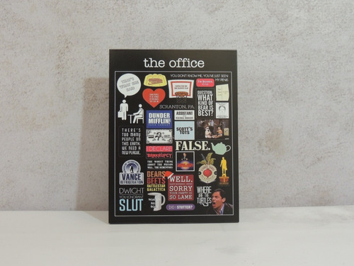 Cuadro Bastidor Macizo 15x20 Serie The Office - Pam Beesley