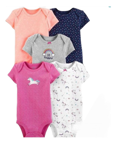 Pack 5 Body Beba Carters 