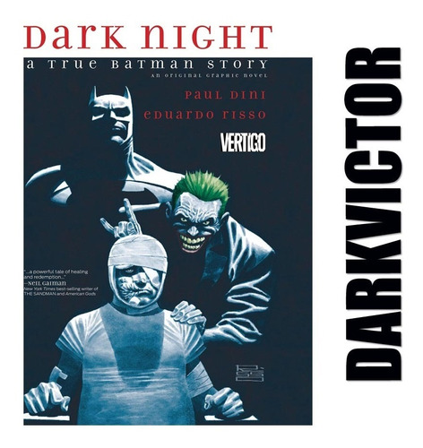 Dark Night: A True Batman Story Hc - Ingles -darkvictor | MercadoLibre