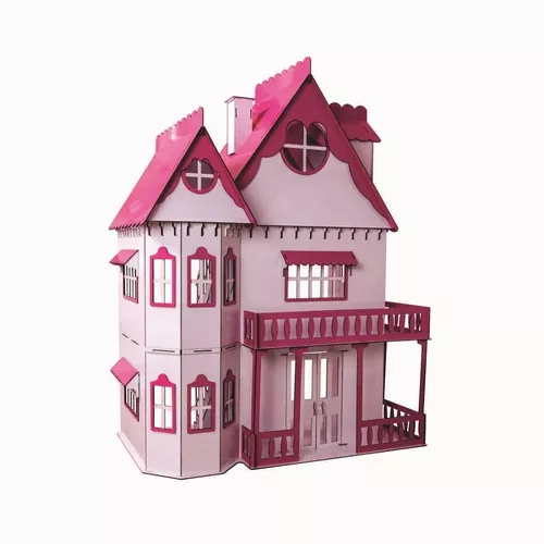 Casa de Bonecas Escala Barbie Modelo Lian Eco – Darama – Loja Darama –  Construindo Sonhos!