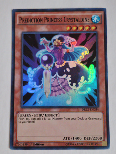 Prediction Princess Crystaldine Drl2 Yugioh 