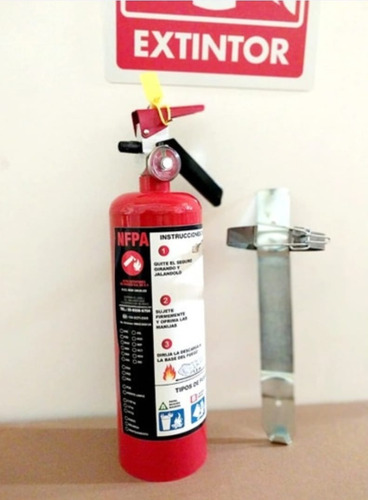 Soporte Abrazadera Para Extinto 2 Kilos (Usado)