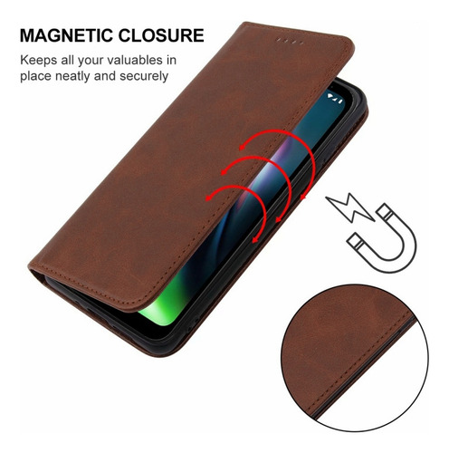 Ay Funda De Cuero Para Motorola Moto Defy 2021