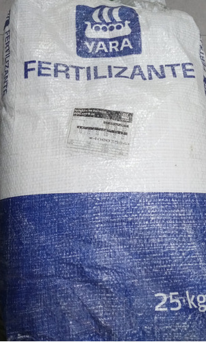 Fertilizante Granulado  Nitrato De Potasio 25 Kg Yara 