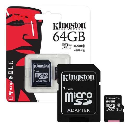 Memoria Micro Sd 64gb Kingston