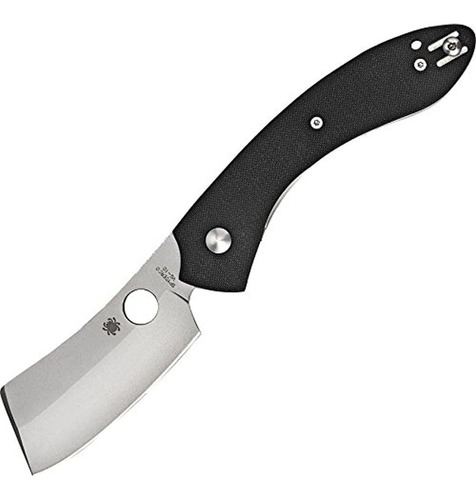 Spyderco Roc G-10 Cuchillo De Borde Liso Negro