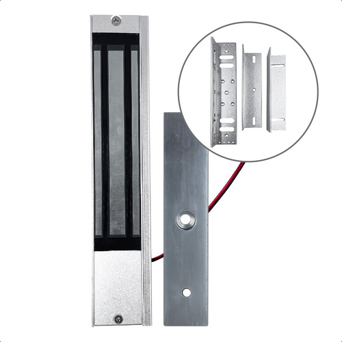 Kit Cerradura Electronica Magnetica Puerta Soporte Edificio