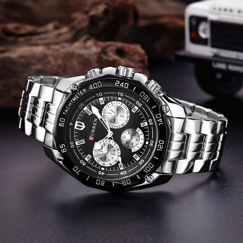 Relógio Curren Masculino Importado Original 8077 Nota Fiscal