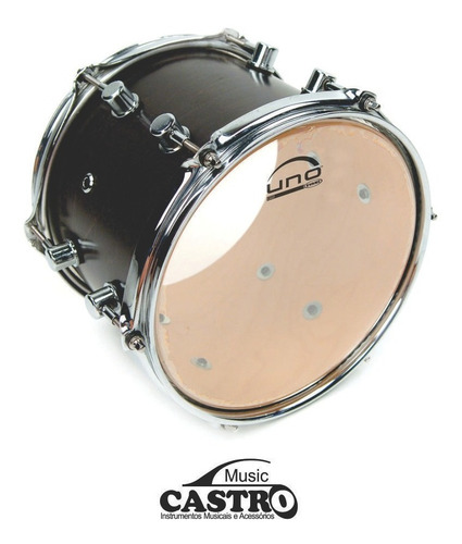 Pele Bumbo 20 Eq4 Clear + Tom Surdo 10-12 G2 Clear Uno Evans
