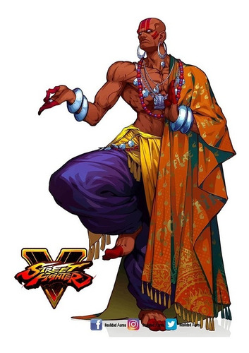 Dhalsim Poster The Streetfighter