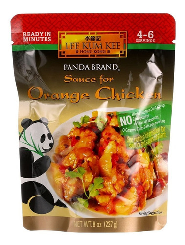 Imagen 1 de 1 de Lee Kum Kee, Salsa Panda Para Pollo A La Naranja, 227g