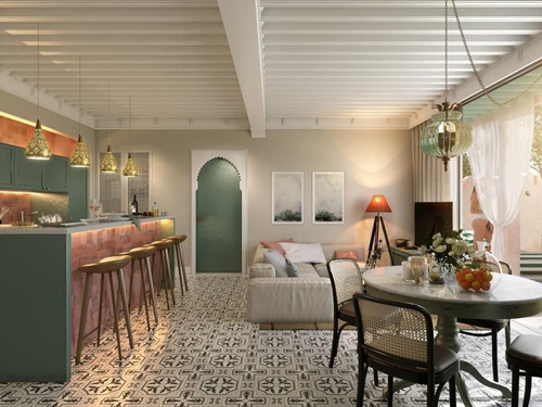 Departamento En Pre-venta En Pink Riad Tulum