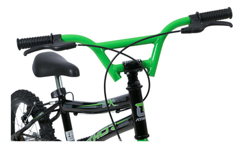 Bicicleta Aro 16 Atx - Athor (tipo Bmx) Cor Preto/Verde