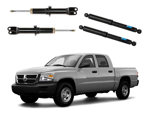 4 Amortiguadores Del/tras Dodge Dakota 2005-2009