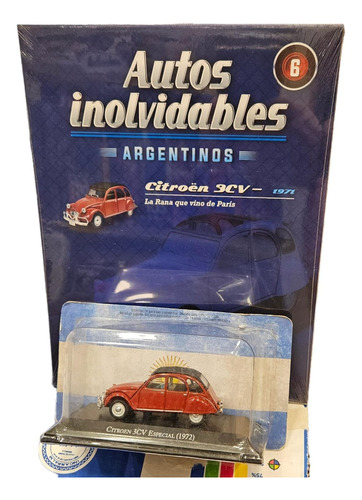 Autos Inolvidables Argentinos Citroen 3cv Especial 