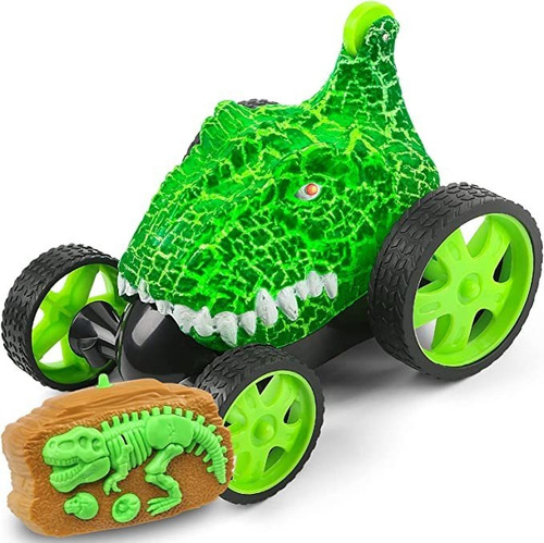 Coches Rc Para Niños, Juguetes De Dinosaurio Con Control R.